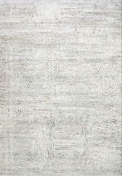 Dynamic Rugs GOLD 1351-897 Cream and Silver and Gold
